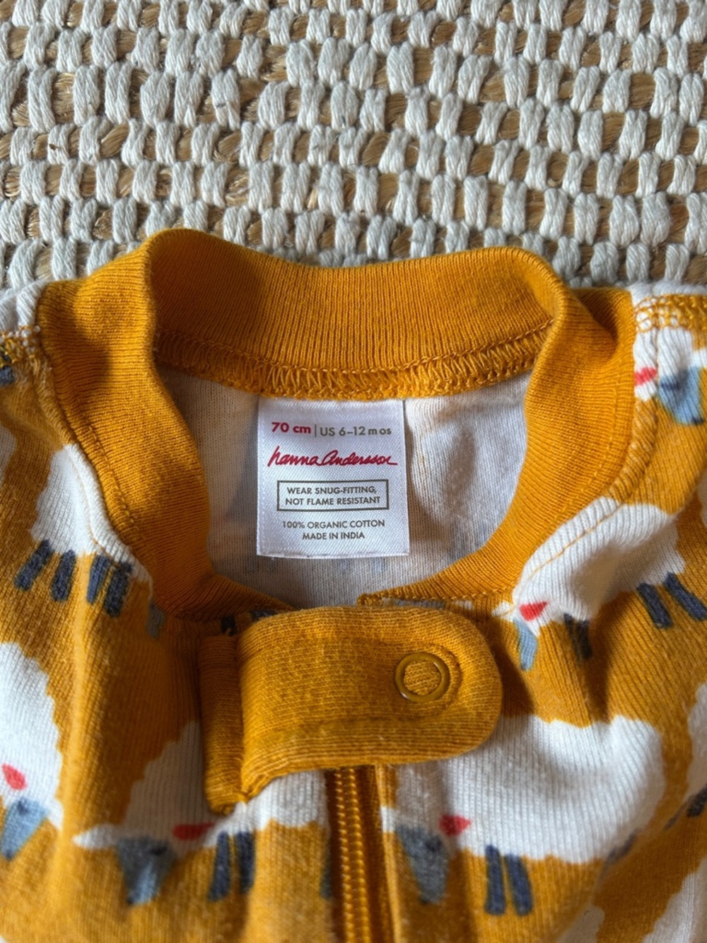 Hanna Andersson footed sleeper - Picture 2 of 2